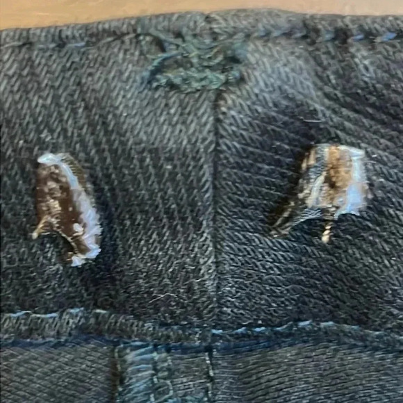 J. McLaughlin women’s Black  Denim Jeans 30x 29 Straight leg Streetwear‎ Pants - Picture 2 of 5